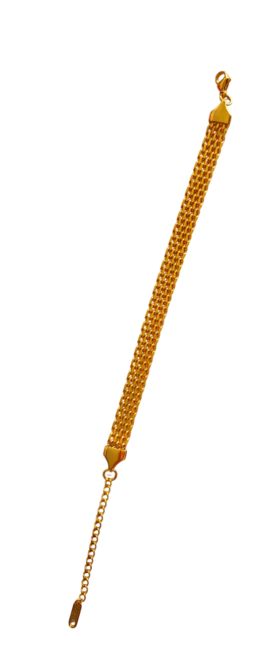 Elegant Guldarmband – Milano Mesh