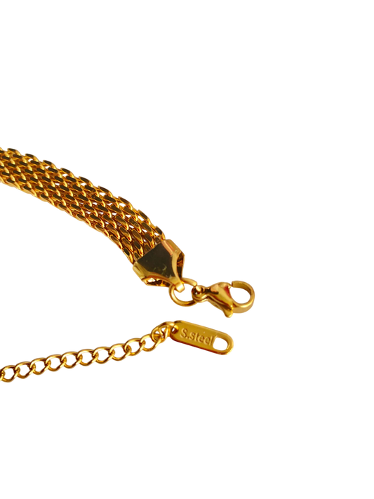 Elegant Guldarmband – Milano Mesh