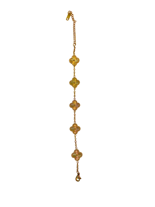 Lyckans armband (Guld)
