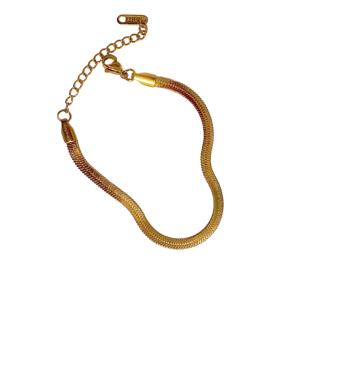 Elegant guldpläterat armband