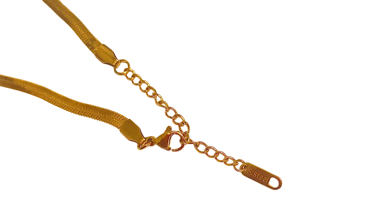 Elegant guldpläterat armband