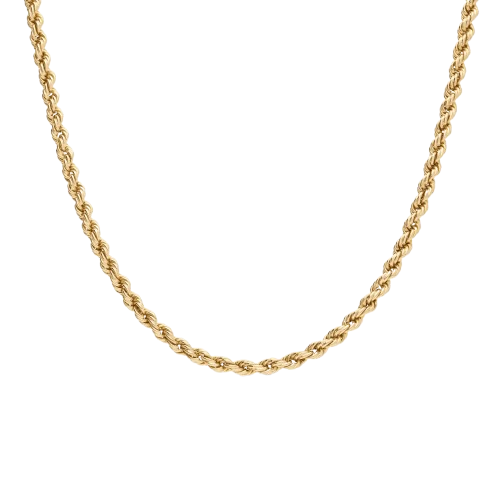 18K guldpläterat halsband