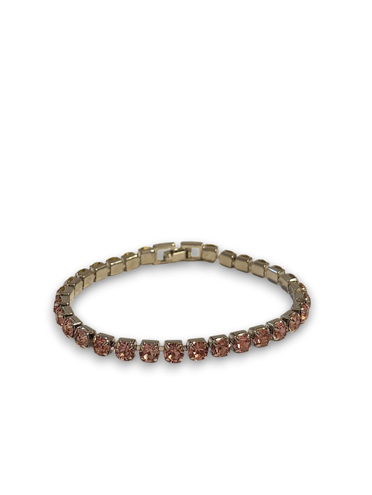 Tennis armband (rosa)